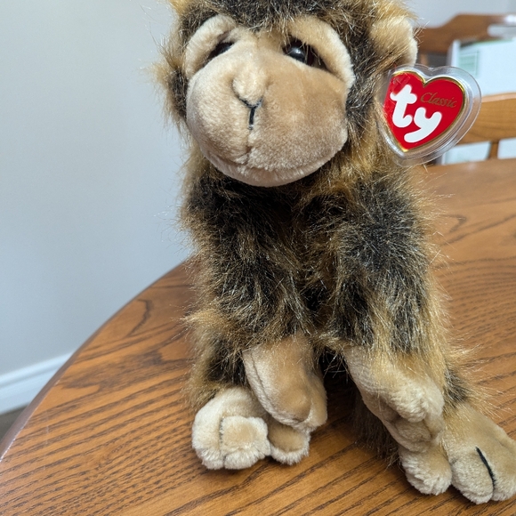 Ty Beanie Buddy Classic. Monkey named Cha Cha. GUC. 12 inches. - Picture 2 of 10